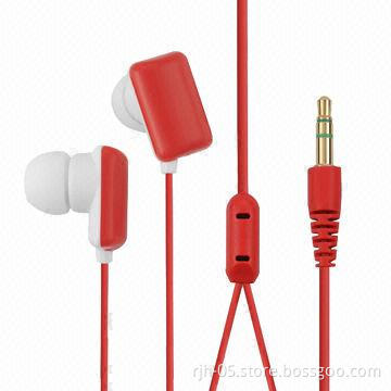 Cheap promotion earphones with mic